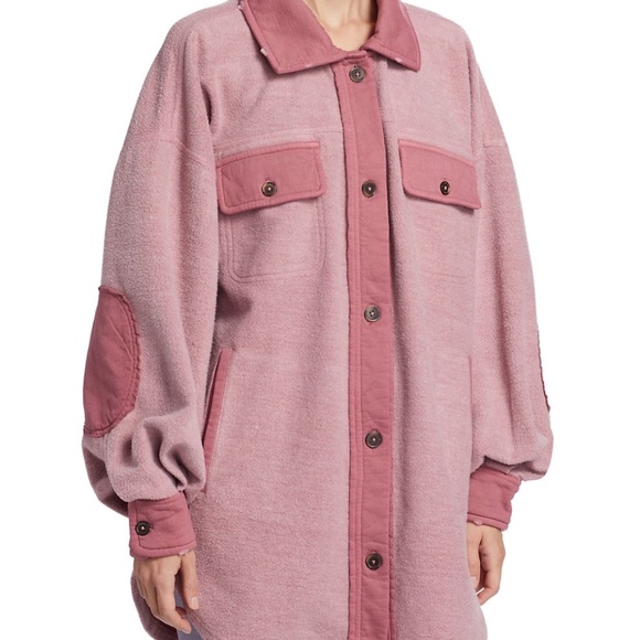 free people ruby jacket Size XS NWT - color Sweetheart - Picture 4 of 6